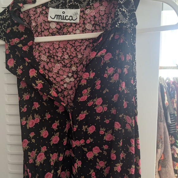 Vintage Floral Boho Jumpsuit - Picture 2 of 4